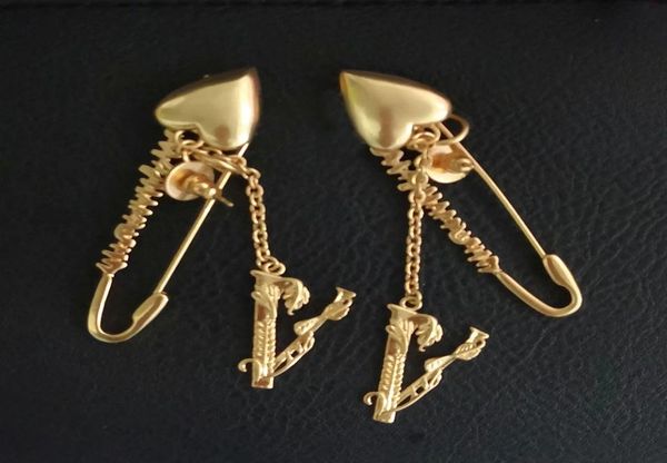 dangle earrrings trendy vintage gold plated heart paper clip stud earrings for women fashion jewelry accessories wedding party ann7822506, Silver
dangle earrrings trendy vintage gold plated heart paper clip stud earrings for women fashion jewelry accessories wedding party ann7822506, Silver
