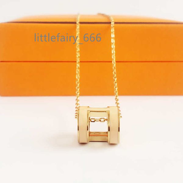 classic h designer necklace men's and women's fashion 18k gold necklace luxury enamel necklace with gift bag, Silver
classic h designer necklace men's and women's fashion 18k gold necklace luxury enamel necklace with gift bag, Silver