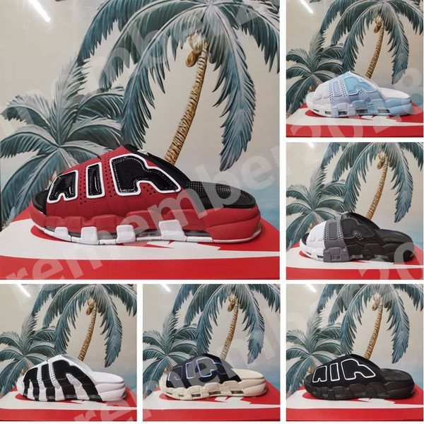more uptempos slide scottie 96 mens slide slippers sandals luxury quilted black white pink sandal loafers for mens women slides outdoor slip, White;red
more uptempos slide scottie 96 mens slide slippers sandals luxury quilted black white pink sandal loafers for mens women slides outdoor slip, White;red