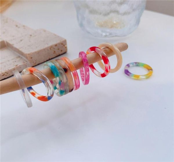 colorful transparent resin acrylic ring for women girls mini round geometric circle knuckle rings boehmian jewelry5460393, Silver
colorful transparent resin acrylic ring for women girls mini round geometric circle knuckle rings boehmian jewelry5460393, Silver