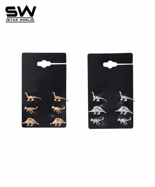 starworld fine stud earrings animal dinosaur metal stud earring wedding engagement jewelry earrings for women men 3 pairsset5075015, Golden;silver
starworld fine stud earrings animal dinosaur metal stud earring wedding engagement jewelry earrings for women men 3 pairsset5075015, Golden;silver