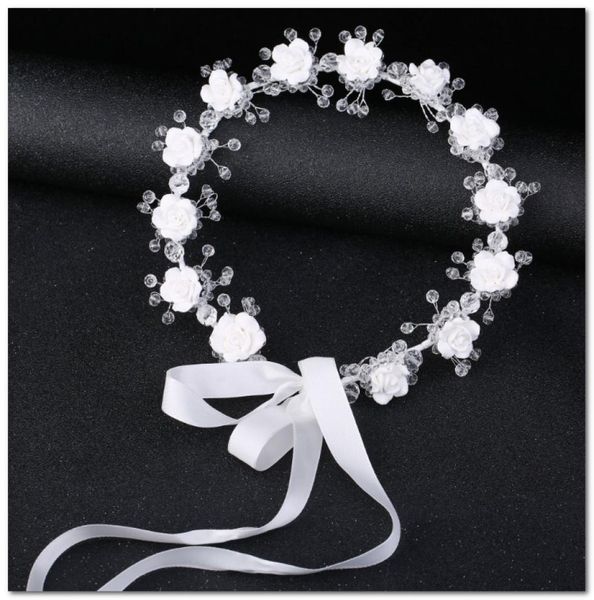 bridal crystal white wedding flower crown girls stereo flowers ribbon bows princess wreath children039s day party garland hair 1015425, Slivery;white
bridal crystal white wedding flower crown girls stereo flowers ribbon bows princess wreath children039s day party garland hair 1015425, Slivery;white