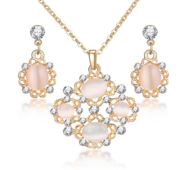 fashion opal jewelry sets for woman cubic zirconia drop golden plated necklace pendant earrings statement bridal wedding gift1270215, Silver
fashion opal jewelry sets for woman cubic zirconia drop golden plated necklace pendant earrings statement bridal wedding gift1270215, Silver