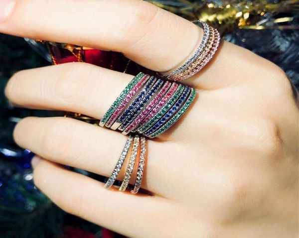 fashion aaa cubic zirconia copper stackable rings 69 luxury designer jewelry for women gift rose gold silver white green blue cz 3752264, Slivery;golden
fashion aaa cubic zirconia copper stackable rings 69 luxury designer jewelry for women gift rose gold silver white green blue cz 3752264, Slivery;golden