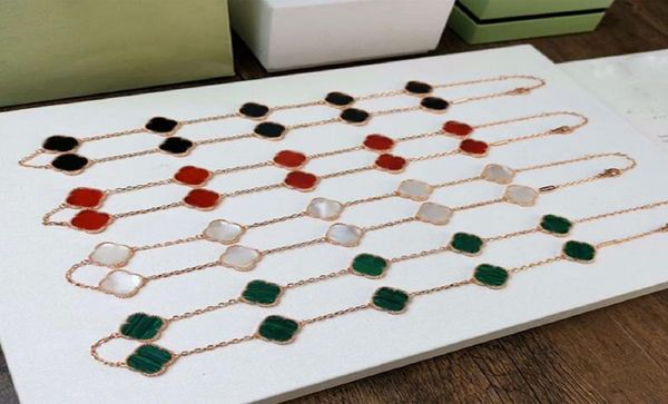 10 motifs pendants necklaces fashion elegant clovers necklace gift for woman desinger jewelry wedding couple love luxury design 926476882, Silver
10 motifs pendants necklaces fashion elegant clovers necklace gift for woman desinger jewelry wedding couple love luxury design 926476882, Silver