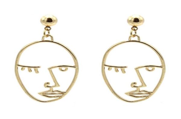 european and american jewelry retro simple personality exaggerated earrings alloy plating hollow face earrings whole2977244, Silver
european and american jewelry retro simple personality exaggerated earrings alloy plating hollow face earrings whole2977244, Silver