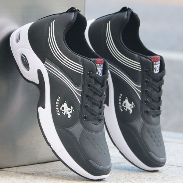 dress shoes black leather sneakers autumn man shoes arrival wedges men casual vulcanized 230714
dress shoes black leather sneakers autumn man shoes arrival wedges men casual vulcanized 230714