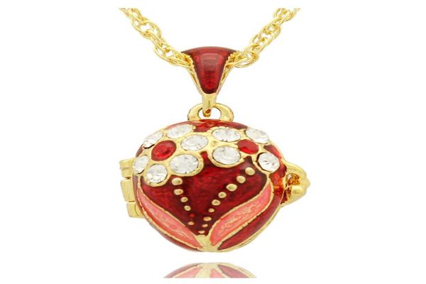 hand colors enamel crystal flower faberge egg pendant russian easter egg locket pendant include necklace chain6480694, Silver
hand colors enamel crystal flower faberge egg pendant russian easter egg locket pendant include necklace chain6480694, Silver
