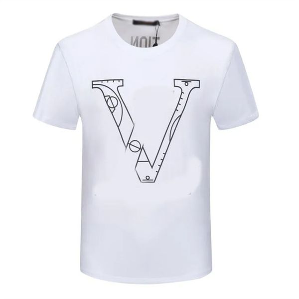 23 new early spring new print short-sleeved t-shirt, super good feel, fashionable and versatile, same style for men and women, round neck fa, White;black
23 new early spring new print short-sleeved t-shirt, super good feel, fashionable and versatile, same style for men and women, round neck fa, White;black