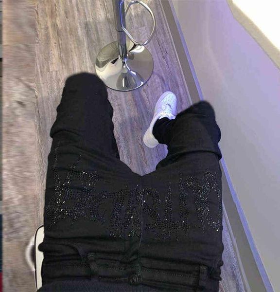 new men trend black ripped jeans fashion street hole trousers cozy skinny design rhine stretch soft washed denim pants9200195, Blue
new men trend black ripped jeans fashion street hole trousers cozy skinny design rhine stretch soft washed denim pants9200195, Blue