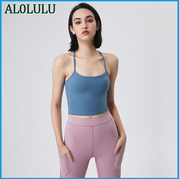 al0lulu yoga vests summer new women's crop 9-colors sling leisure fitness travel exercise yoga vest
al0lulu yoga vests summer new women's crop 9-colors sling leisure fitness travel exercise yoga vest