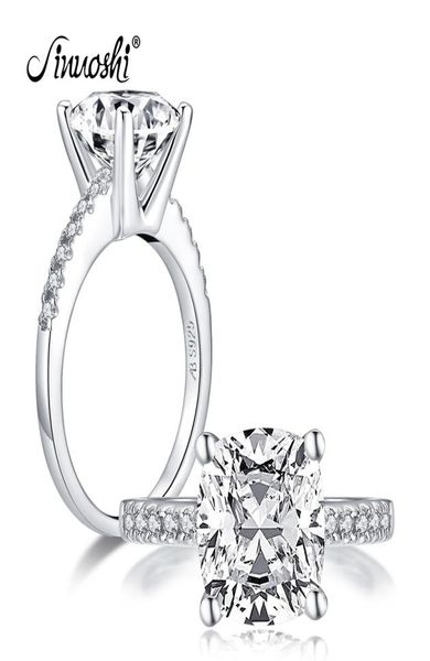 ainuoshi fashion 925 sterling silver 325 carat cushion cut engagement ring simulated diamond wedding silver ring jewelry gifts y22272344, Slivery;golden
ainuoshi fashion 925 sterling silver 325 carat cushion cut engagement ring simulated diamond wedding silver ring jewelry gifts y22272344, Slivery;golden