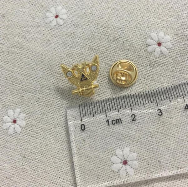 100pcs owl masonry ma pins and brooch 32 degree eagle lapel pin gold color scottish rite rays custom metal badge craft83303904569654, Gray
100pcs owl masonry ma pins and brooch 32 degree eagle lapel pin gold color scottish rite rays custom metal badge craft83303904569654, Gray