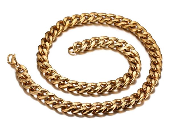 charming classical birthday gift suitable for men039s 11mm 236039039 stainless steel 18k gold curb chain necklace for fa6768457, Silver
charming classical birthday gift suitable for men039s 11mm 236039039 stainless steel 18k gold curb chain necklace for fa6768457, Silver