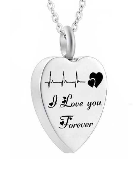 cremation jewelry electrocardiogram urn necklace for ashes i love you forever stainless steel heart memorial pendant2502182, Silver
cremation jewelry electrocardiogram urn necklace for ashes i love you forever stainless steel heart memorial pendant2502182, Silver
