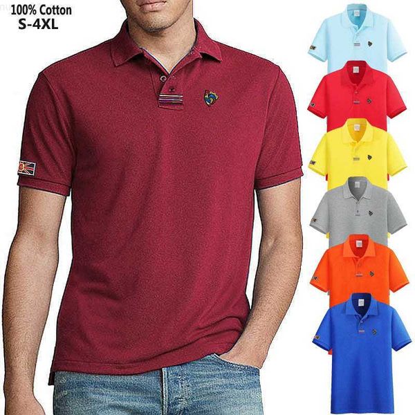 men's t-shirts cotton men short sleeve polo shirts summer casual sportswear t-shirts s-4xl polos hommes male clothes tees l230715, White;black
men's t-shirts cotton men short sleeve polo shirts summer casual sportswear t-shirts s-4xl polos hommes male clothes tees l230715, White;black