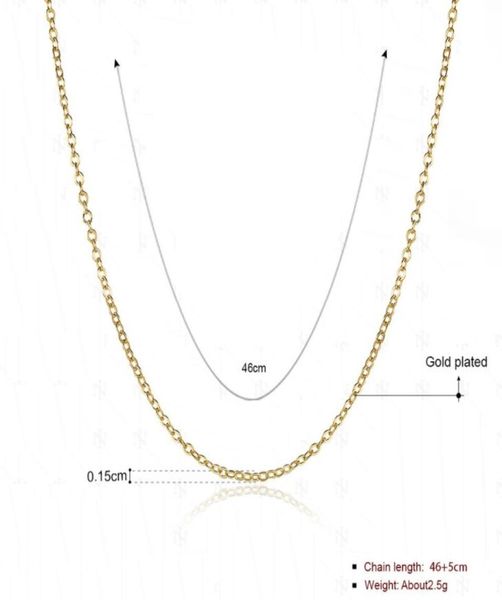 18k gold plated rolo chains necklaces fashion 15mm 18 inch diy pendant brass necklace fine jewelry for women girls3595536, Silver
18k gold plated rolo chains necklaces fashion 15mm 18 inch diy pendant brass necklace fine jewelry for women girls3595536, Silver