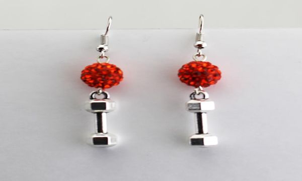 women earring jewelry silver dumbbell barbell red crystal pendent hook earrings fitness athlete charm jewelry gift provide dropshi8271581
women earring jewelry silver dumbbell barbell red crystal pendent hook earrings fitness athlete charm jewelry gift provide dropshi8271581