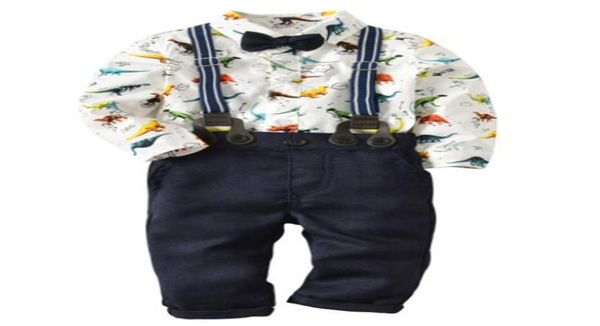 toddler infant boys clothing set dinosaurs print long sleeve romper suspender pants bow tie 3pcs suit kids baby clothes6154989, White
toddler infant boys clothing set dinosaurs print long sleeve romper suspender pants bow tie 3pcs suit kids baby clothes6154989, White