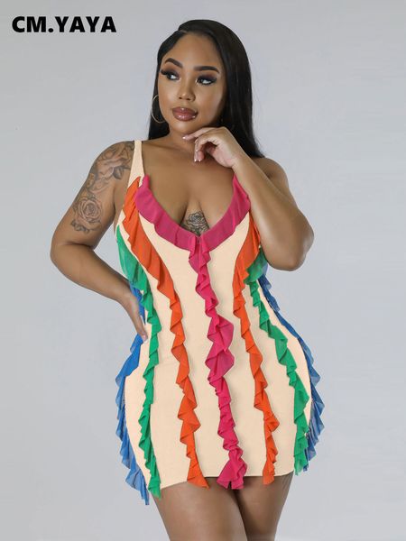 urban dresses cm yaya women mesh ruffles splicing sleeveless v neck midi bodycon tank dress 2023 summer casual ins party evening 230714, White;black
urban dresses cm yaya women mesh ruffles splicing sleeveless v neck midi bodycon tank dress 2023 summer casual ins party evening 230714, White;black