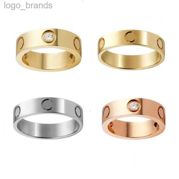 

Designer Ring Rings Love Ring Luxury Jewelry Midi Rings For Women Titanium Steel Alloy Gold-Plated Process Fashion Accessories Never Fade Not Allergic Store