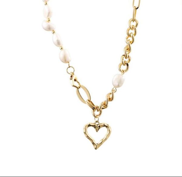 natural baroque pearl love pendant necklaces female stitching ins trendy hip hop clavicle chain small design versatile necklace6178312, Silver
natural baroque pearl love pendant necklaces female stitching ins trendy hip hop clavicle chain small design versatile necklace6178312, Silver