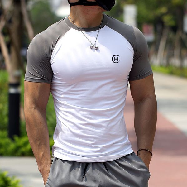 men's polos summer men t shirt quick drying fitting training tight elasticity short sleeves breathable gym men's sports t shirt me, White;black
men's polos summer men t shirt quick drying fitting training tight elasticity short sleeves breathable gym men's sports t shirt me, White;black