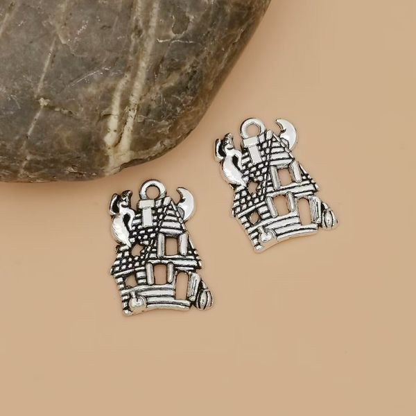 100pcs halloween haunted ghost house charm for crafting jewelry making accessory (antique silver) a-067, Bronze;silver
100pcs halloween haunted ghost house charm for crafting jewelry making accessory (antique silver) a-067, Bronze;silver