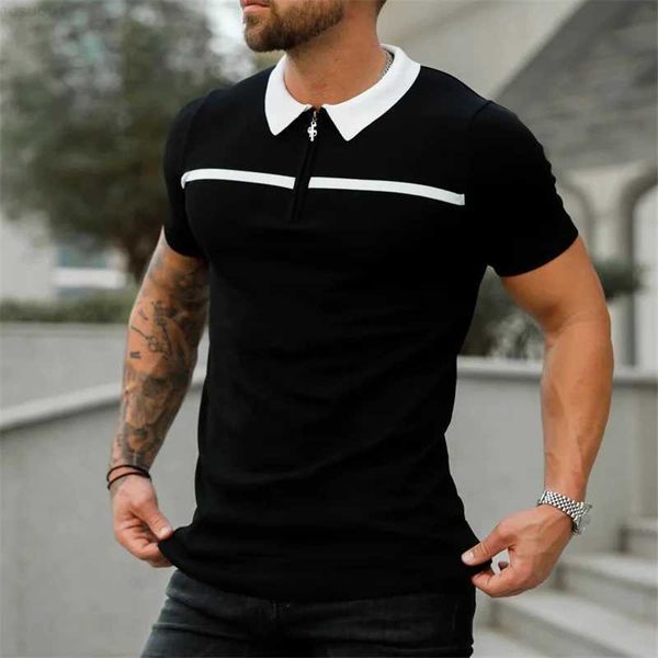 men's t-shirts 2023 new men sport tee polos splicing t-shirt fitness short sleeve blouse casual slim fit summer breathable gym men t-sh, White;black
men's t-shirts 2023 new men sport tee polos splicing t-shirt fitness short sleeve blouse casual slim fit summer breathable gym men t-sh, White;black
