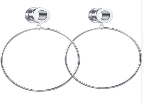 ring dangle screw steel ear plugs and tunnels piercing lage earring expanders lobe stretching gauges 60pcs 6 sizes9049360, Silver
ring dangle screw steel ear plugs and tunnels piercing lage earring expanders lobe stretching gauges 60pcs 6 sizes9049360, Silver