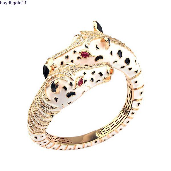 2023 new fashion accessories style exaggerated zebra open bracelet dropped glue spotted animal, Silver
2023 new fashion accessories style exaggerated zebra open bracelet dropped glue spotted animal, Silver