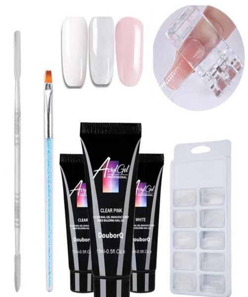 5pcs poly gel kit semi permanent quick extension easy apply crystal jelly manicure nail art salon acrylic builder diy uv varnish g5281009
5pcs poly gel kit semi permanent quick extension easy apply crystal jelly manicure nail art salon acrylic builder diy uv varnish g5281009