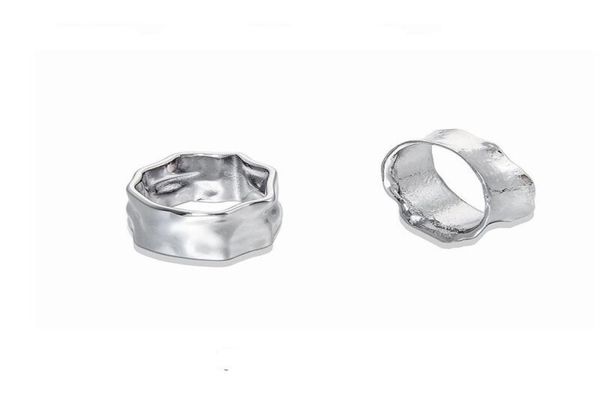 titanium steel nonfading ring niche design dark cold wind fold texture irregular couple trend accessories8622967, Silver
titanium steel nonfading ring niche design dark cold wind fold texture irregular couple trend accessories8622967, Silver