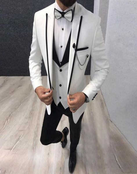 latest white wedding tuxedos groom wear peaked lapel slim fit blazer tailor madethree piece men suits jacket vest coat pants party9493232, Black;gray
latest white wedding tuxedos groom wear peaked lapel slim fit blazer tailor madethree piece men suits jacket vest coat pants party9493232, Black;gray
