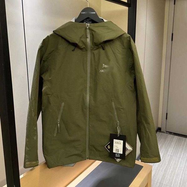 high version hard shell outdoor jacket mens hooded coat nylon waterproof sportswear arc designer jackets men women zip cardigan coats, Black;brown
high version hard shell outdoor jacket mens hooded coat nylon waterproof sportswear arc designer jackets men women zip cardigan coats, Black;brown