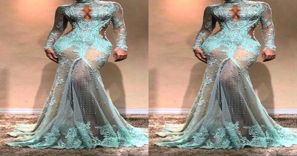 high neck luxury full lace pearls mermaid evening dresses dubai see through illusion high split formal prom cutaway side celebrity3993072, Black;red
high neck luxury full lace pearls mermaid evening dresses dubai see through illusion high split formal prom cutaway side celebrity3993072, Black;red