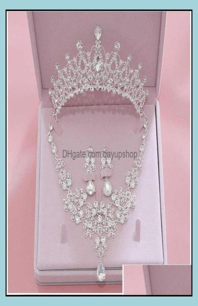 other hair jewelry bling set crowns necklace earrings alloy crystal sequined bridal aessories tiaras headpieces drop delivery 20213619112, Golden;white
other hair jewelry bling set crowns necklace earrings alloy crystal sequined bridal aessories tiaras headpieces drop delivery 20213619112, Golden;white