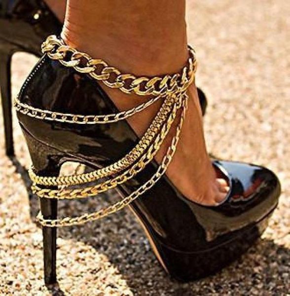 xmas gifts gold punk anklets can be used with highheeled shoes chains personalized cowboy style body jewelry women 1pcs1567895, Red;blue
xmas gifts gold punk anklets can be used with highheeled shoes chains personalized cowboy style body jewelry women 1pcs1567895, Red;blue