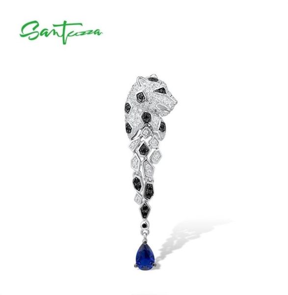 santuzza silver pendant for women 925 sterling silver leopard panther sparkling black spinel trendy party fine jewelry 2107266003338
santuzza silver pendant for women 925 sterling silver leopard panther sparkling black spinel trendy party fine jewelry 2107266003338