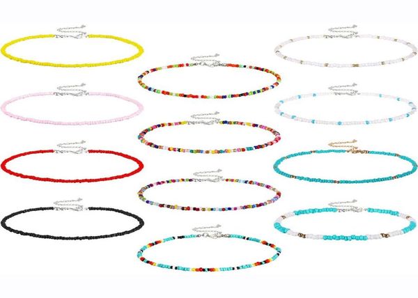 qimoshi 12pcs boho glass seed beads choker necklace colorful beaded rainbown beach bead choker necklaces for women3890888, Golden;silver
qimoshi 12pcs boho glass seed beads choker necklace colorful beaded rainbown beach bead choker necklaces for women3890888, Golden;silver