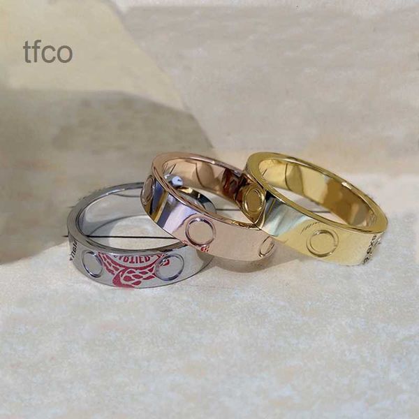 316l stainless steel band 18k gold luxury love ring fashionable couple rings designer jewelry for women, Silver
316l stainless steel band 18k gold luxury love ring fashionable couple rings designer jewelry for women, Silver