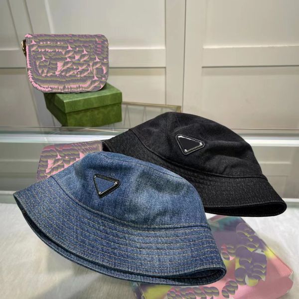 2023 classic denim style bucket hat designers hats luxury sunshade men and women elegant charm fashion trend casual four seasons gift summer, Blue;gray
2023 classic denim style bucket hat designers hats luxury sunshade men and women elegant charm fashion trend casual four seasons gift summer, Blue;gray