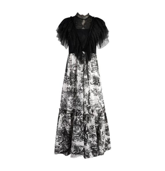 fashionmilan runway dress 2019 vintage black lace ruffles ink animal print long women dress designer vestidos de festa yy497884323
fashionmilan runway dress 2019 vintage black lace ruffles ink animal print long women dress designer vestidos de festa yy497884323