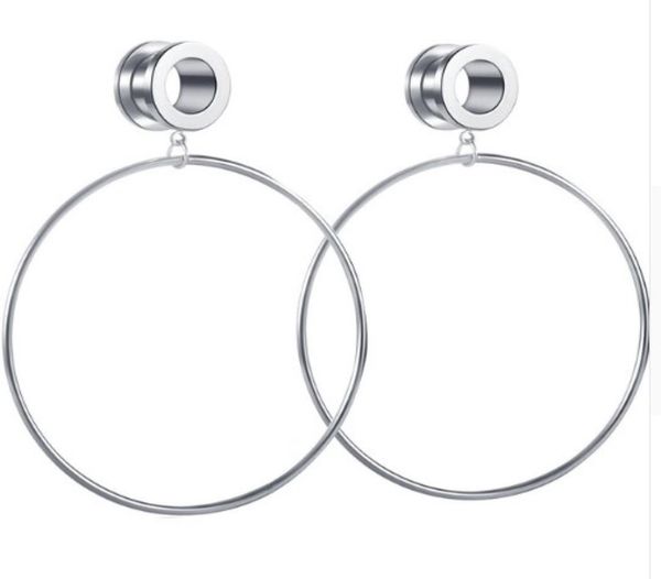 ring dangle screw steel ear plugs and tunnels piercing lage earring expanders lobe stretching gauges 60pcs 6 sizes8309670, Silver
ring dangle screw steel ear plugs and tunnels piercing lage earring expanders lobe stretching gauges 60pcs 6 sizes8309670, Silver