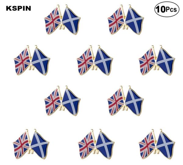uk jack scotland lapel pin flag badge brooch pins badges 10pcs a lot1988536, Gray