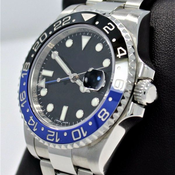 2023 luxury bp factory 3186 automatic movement gmt 116710 black/blue ceramic bezel men's watch watches sapphire crystal original box, Slivery;brown
2023 luxury bp factory 3186 automatic movement gmt 116710 black/blue ceramic bezel men's watch watches sapphire crystal original box, Slivery;brown