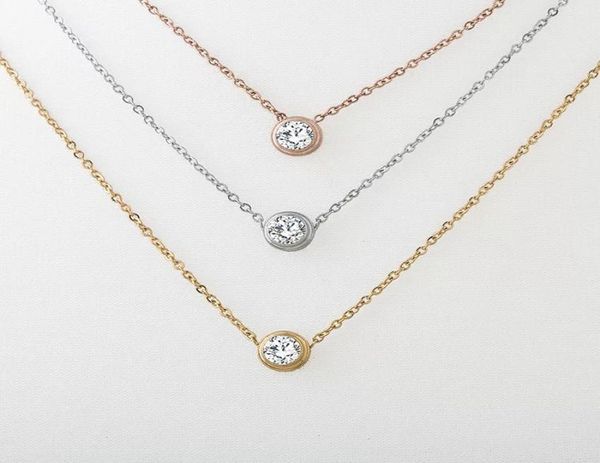 whole fashion stainless steel jewelry gold silver rose plated single diamond solitaire pendant necklace for women6582133
whole fashion stainless steel jewelry gold silver rose plated single diamond solitaire pendant necklace for women6582133