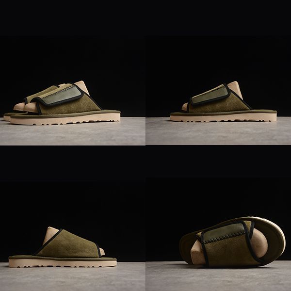 outside the fashion to wear thick soles slippers frosted leather slippers sandals shoes black green card outside its restoring ancient ways
outside the fashion to wear thick soles slippers frosted leather slippers sandals shoes black green card outside its restoring ancient ways