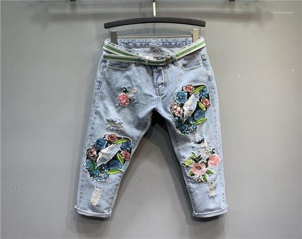 women039s jeans vintage embroidered flower hole beaded light color loosefit clothing loose slimming ankletied harem pants tre2594859, Blue
women039s jeans vintage embroidered flower hole beaded light color loosefit clothing loose slimming ankletied harem pants tre2594859, Blue