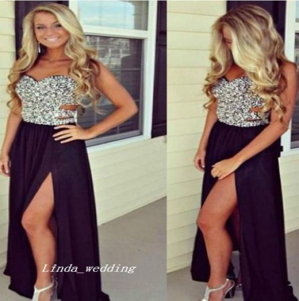 black color aline princess sweetheart side slit beading sleeveless floorlength chiffon evening gown prom dresses6069477, Black;red
black color aline princess sweetheart side slit beading sleeveless floorlength chiffon evening gown prom dresses6069477, Black;red